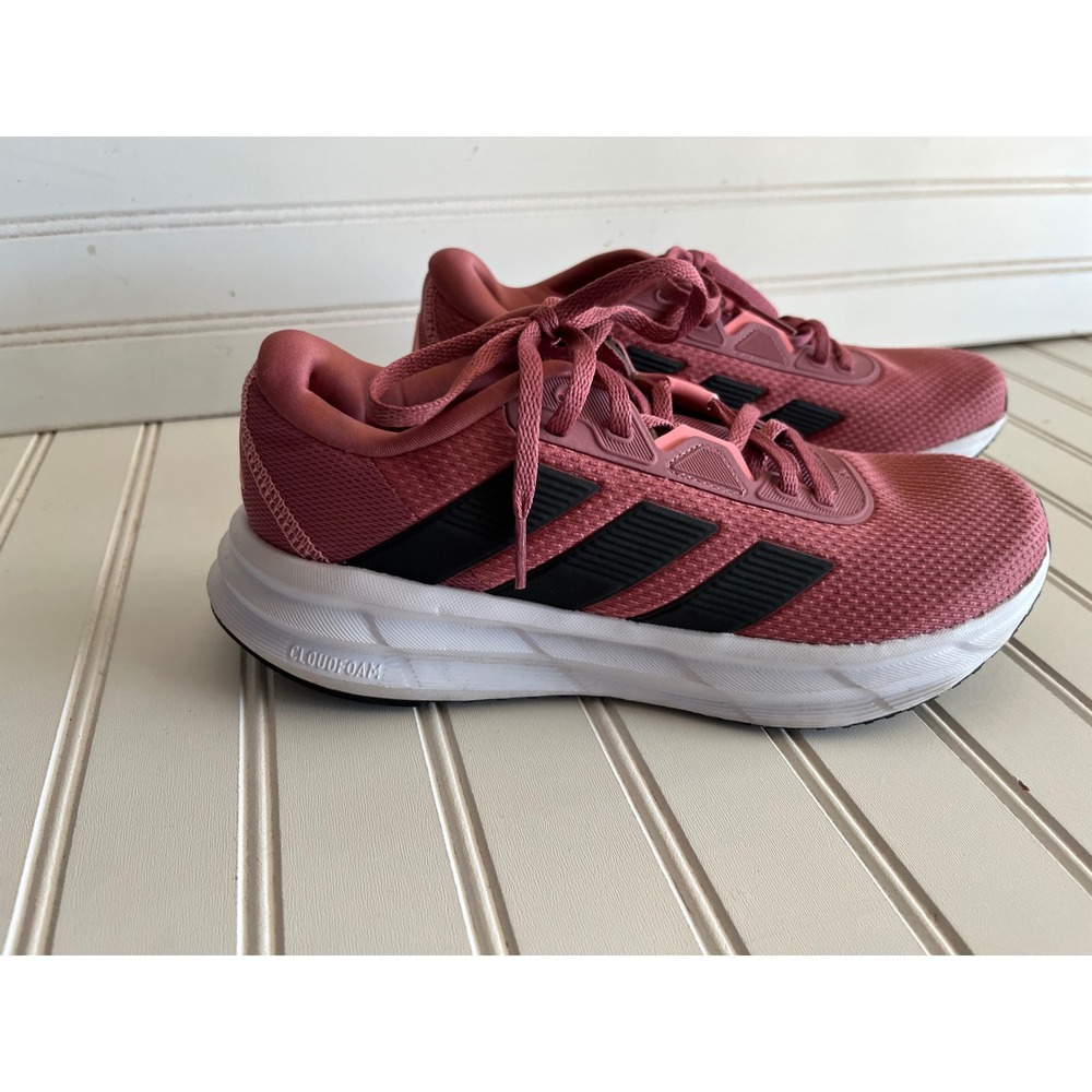 Adidas Duramo 10 Women Running Shoes Pink Black Cloudfoam GW8348 Size 7.5 - Picture 5 of 8